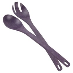 Serving Fork and Spoon – Eggplant