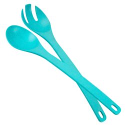 Serving Fork and Spoon – Robins Egg